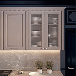 Угловая кухня с островом из массива дерева Amaline Kitchen Set варинант исполнения - 2 | Loft Concept в Омске