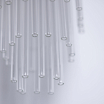 Бра с круглым основанием и длинными прозрачныи стеклянными трубками Nembus варинант исполнения - 6 | Loft Concept в Омске