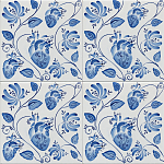 Плитка с узором Сердце варинант исполнения - 1 | Loft Concept в Омске