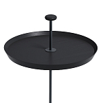 Pin журнальный столик чёрный из натурального дуба и бетона варинант исполнения - 1 | Loft Concept в Омске