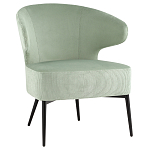 Современное мягкое кресло на металлических ножках Rakush Pistachio варинант исполнения - 1 | Loft Concept в Омске