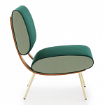 Дизайнерское кресло без подлокотников Gio Ponti ROUND D.154.5 Armchair варинант исполнения - 3 | Loft Concept в Омске