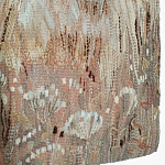 Современный Гобелен из шерсти в бежевых тонах Spring варинант исполнения - 2 | Loft Concept в Омске