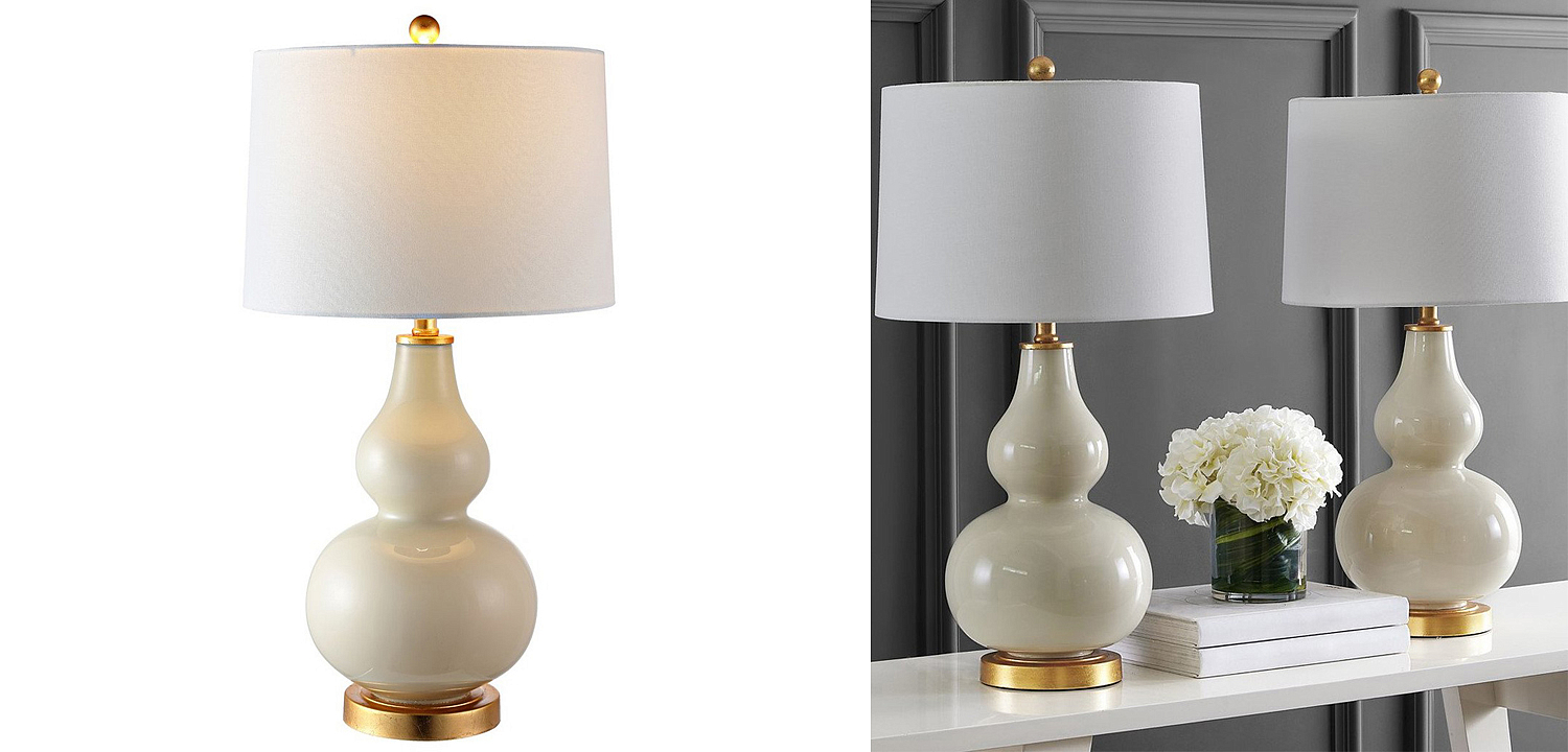 Настольная лампа Loraine Ivory Table lamp Настольная лампа Loraine Ivory Table lamp - Loft-Concept в Омске