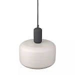 Подвесной светильник с круглым бежевым плафоном Quentin варинант исполнения - 3 | Loft Concept в Омске