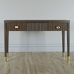 Туалетный стол - Трельяж Elsa Dreams Walnut 120 см варинант исполнения - 6 | Loft Concept в Омске