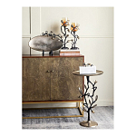 Столик приставной с основанием в виде гранатового дерева Pomegranate варинант исполнения - 2 | Loft Concept в Омске