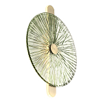 Бра с круглым стеклянным плафоном Gingham варинант исполнения - 5 | Loft Concept в Омске