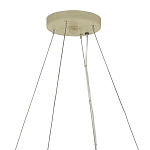 Люстра круглая из толстых деревянных реек Natural Style варинант исполнения - 3 | Loft Concept в Омске