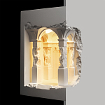 Встраиваемый в стену гипсовый светильник под покраску с колоннами и арками в античном стиле Antiquity Athena варинант исполнения - 1 | Loft Concept в Омске