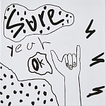 Плитка с узором Граффити 3 варинант исполнения - 3 | Loft Concept в Омске