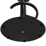 Барный стул вращающийся со спинкой Синий Велюр Vendramin Chair варинант исполнения - 8 | Loft Concept в Омске