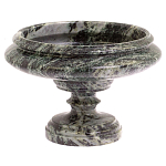 Фруктовница средняя из натурального камня Змеевик Шабровский Natural Stone Fruit Bowls варинант исполнения - 1 | Loft Concept в Омске