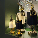 Настольная лампа с абажуром White sweetheart варинант исполнения - 2 | Loft Concept в Омске