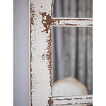 Зеркало-окно с эффектом старения в венецианском стиле Venetian White Mirror варинант исполнения - 7 | Loft Concept в Омске