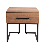 Тумба прикроватная с ящиком в стиле лофт Urban Style Space варинант исполнения - 3 | Loft Concept в Омске