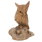 Статуэтка из дерева сова Animals of the World варинант исполнения - 5 | Loft Concept в Омске