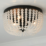 Потолочный светильник круглый с стеклянными бусинами Uniformity варинант исполнения - 2 | Loft Concept в Омске