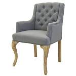 Кресло Mason Classical Armchair grey flax варинант исполнения - 3 | Loft Concept в Омске