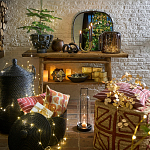 Корзина с крышкой из плетеной рисовой соломы Safiri Wicker Basket варинант исполнения - 3 | Loft Concept в Омске