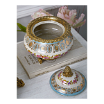 Шкатулка фарфоровая с цветочной росписью Eden Garden варинант исполнения - 6 | Loft Concept в Омске