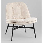 Кресло лаунж Tail молочный варинант исполнения - 1 | Loft Concept в Омске