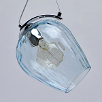 Подвесной светильник со стеклянном плафоном в форме бокала Kaleido варинант исполнения - 14 | Loft Concept в Омске