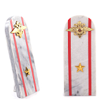 Сувенир Погон МВД из натурального камня мрамор Souvenir Epaulets варинант исполнения - 5 | Loft Concept в Омске