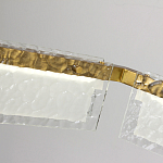 Светодиодная люстра с рельефным стеклом ICE GLASS 70 варинант исполнения - 5 | Loft Concept в Омске