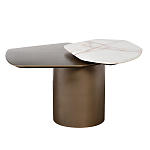 Столик журнальный Promontory с мрамором варинант исполнения - 1 | Loft Concept в Омске