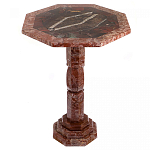 Кофейный стол из натуральных камней Лемезит и Яшма Natural Stone Tables варинант исполнения - 1 | Loft Concept в Омске