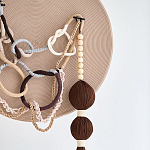 Круглое Дизайнерское Панно Дюна Round Panel Dune варинант исполнения - 1 | Loft Concept в Омске