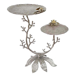 Столик с двумя круглыми столешницами на соновании виде изогнутых ветвей Forest Fairy Tale варинант исполнения - 1 | Loft Concept в Омске