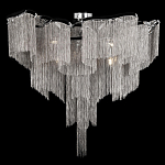 Люстра потолочная с металлическими цепочками Диаметр 99 см Atlantis Chain варинант исполнения - 1 | Loft Concept в Омске