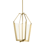  Подвесной светильник золотого цвета в форме фонаря Kichler варинант исполнения - 4 | Loft Concept в Омске