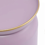 Журнальный столик круглый сиреневого цвета Noticeable Element варинант исполнения - 3 | Loft Concept в Омске