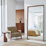 Приставной столик из массива дерева Walnut варинант исполнения - 11 | Loft Concept в Омске