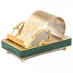 Подставка для телефона из натурального камня малахит Natural Stone Stand варинант исполнения - 2 | Loft Concept в Омске