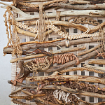 Большая Абстрактное Панно из веток и нитей Dryad Wall Art варинант исполнения - 2 | Loft Concept в Омске