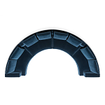 Дизайнерский модульный диван AUGUSTO Sofa варинант исполнения - 5 | Loft Concept в Омске