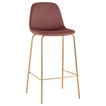 Барный стул на золотистых ножках VENDRAMIN Pink варинант исполнения - 1 | Loft Concept в Омске