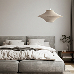 Подвесной вязаный бежевый светильник «Звезда Востока 01» варинант исполнения - 3 | Loft Concept в Омске