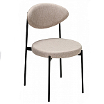 Стул металлический с мягкой спинкой и сиденьем Alfie Chair варинант исполнения - 4 | Loft Concept в Омске