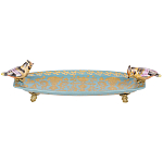 Блюдо фарфоровое Экзотические птички Vivole варинант исполнения - 1 | Loft Concept в Омске