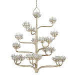 Люстра в виде растения Silver Flower Glade варинант исполнения - 3 | Loft Concept в Омске