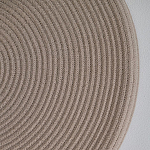 Аксессуар на стену диск из нитей Wall Decor White Thread Disc  варинант исполнения - 3 | Loft Concept в Омске