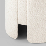Дизайнерский Пуф Букле Poof Alice White Boucle  варинант исполнения - 4 | Loft Concept в Омске