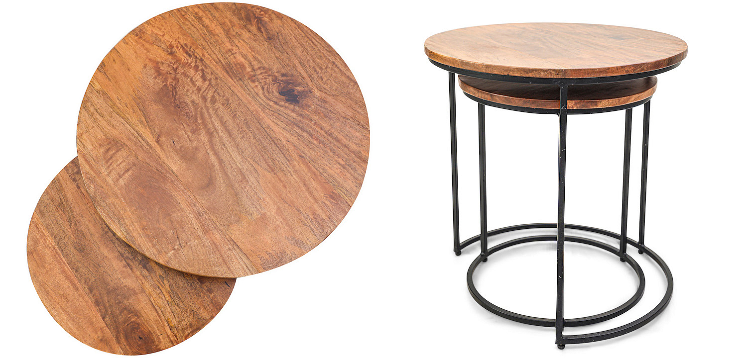 Комплект приставных столов Stafford Table darker Комплект приставных столов Stafford Table darker - Loft-Concept в Омске