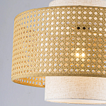 Торшер с декоративным поясом из плетеного бамбука Biuloggicu варинант исполнения - 8 | Loft Concept в Омске