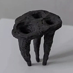 Скульптура «Чёрные дыры» варинант исполнения - 2 | Loft Concept в Омске